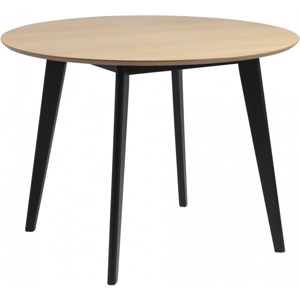 ACTONA GROUP Esstisch Roxby rund Ø105 – kompakt, robust & pflegeleicht, zeitloses Design (1-St., Küchentisch, OTTOs Choice), Roxby Esstisch rund, mit Eiche Furn