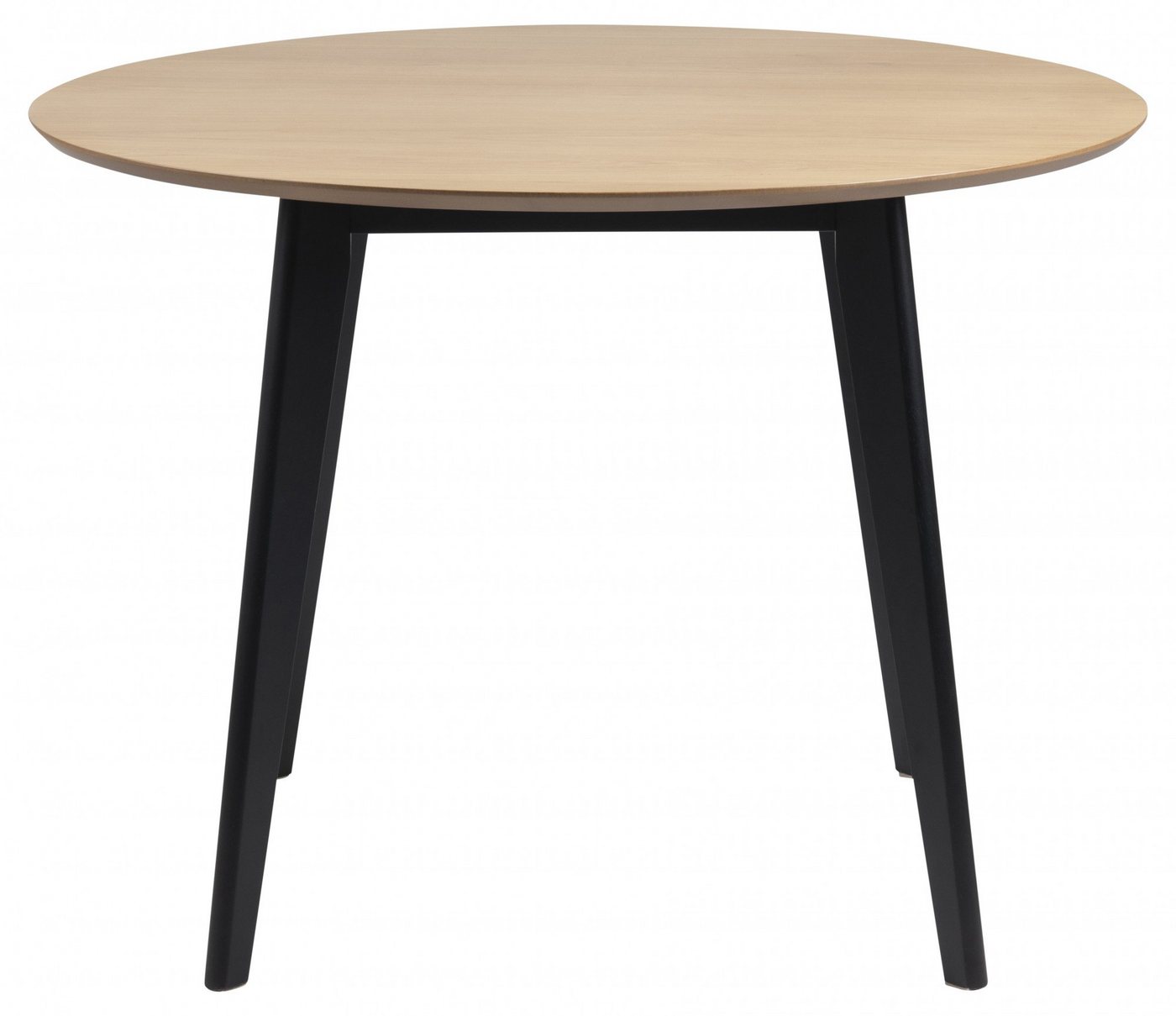 ACTONA GROUP Esstisch Roxby rund Ø105 – kompakt, robust & pflegeleicht, zeitloses Design (1-St., Küchentisch, OTTOs Choice), Roxby Esstisch rund, mit Eiche Furn – Bild 4 von 5