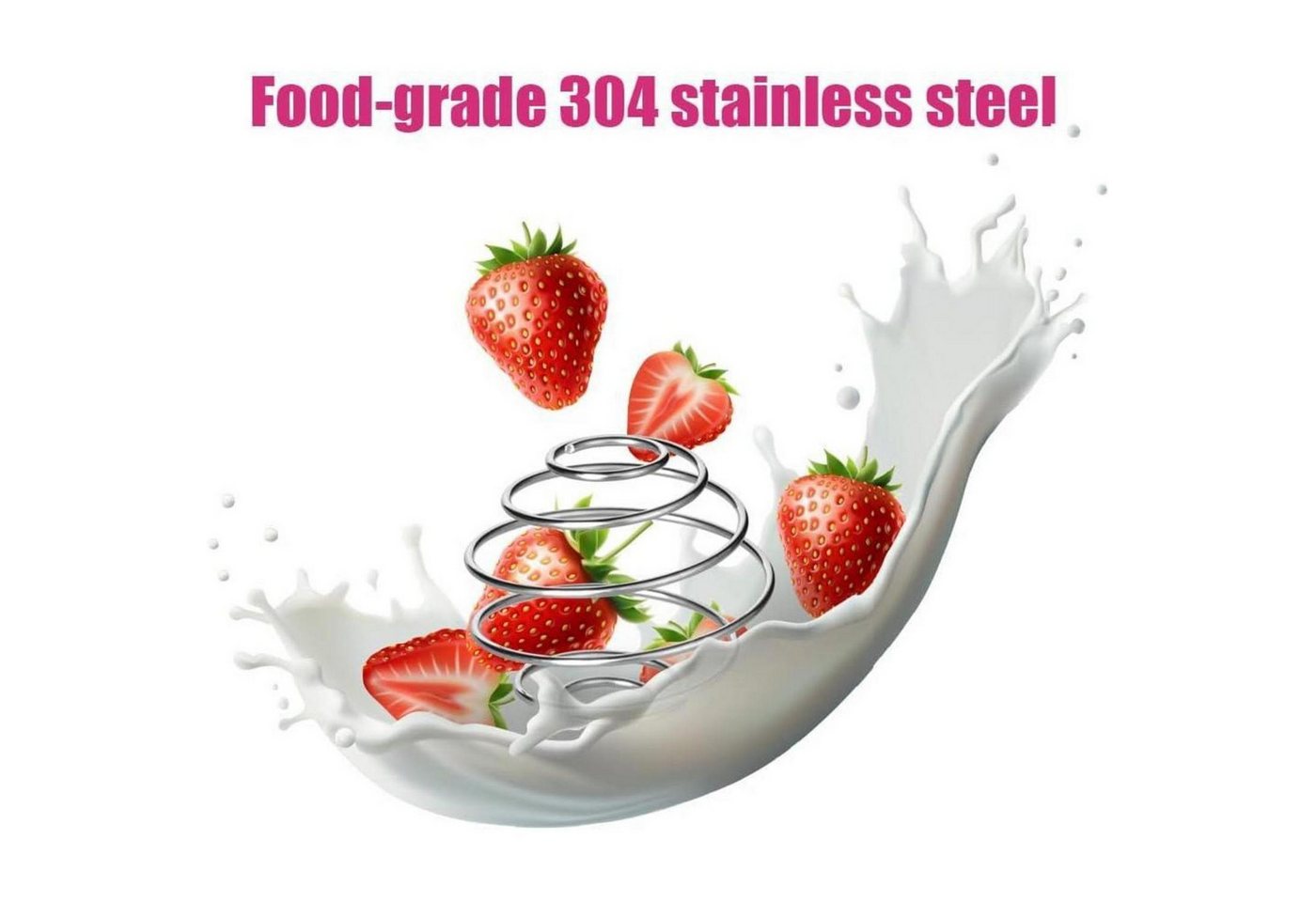 ACWOO Protein Shaker Protein Shaker 700ml Eiweiß Shake Becher Rosa auslaufsicher BPA-frei – Bild 5 von 5