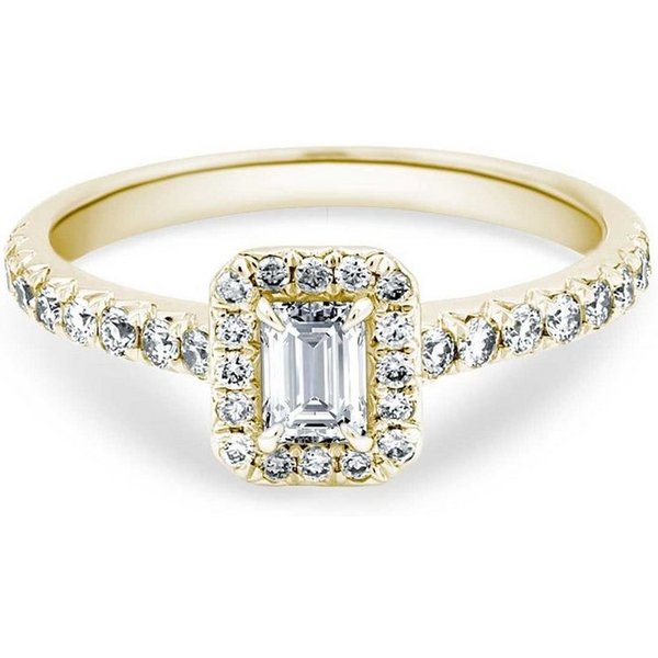 Adam & Eve Verlobungsring 750/- Gold mit 0,56 ct. Diamanten (Brillantring, Antragsring), Diamantring AE28), inklusive Echtheitszertifikat - Gravur möglich