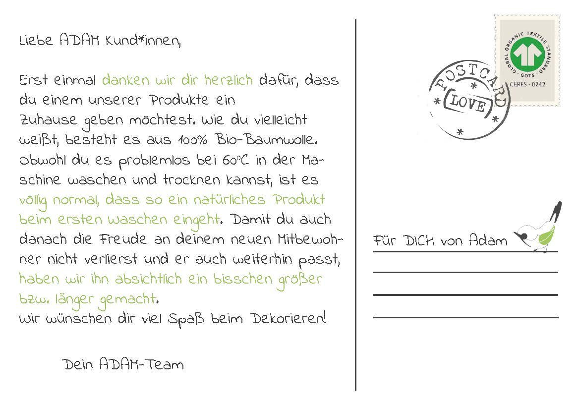 Adam Vorhang Romantic Puligny (1 St), Multifunktionsband, blickdicht, Jacquard, aus 100% Bio-Baumwolle – Bild 3 von 5