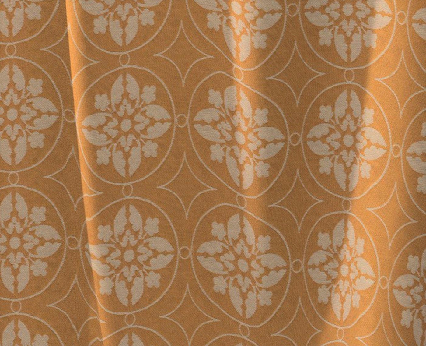 Adam Vorhang Romantic Puligny (1 St), Kräuselband, blickdicht, Jacquard, aus 100% Bio-Baumwolle – Bild 3 von 5