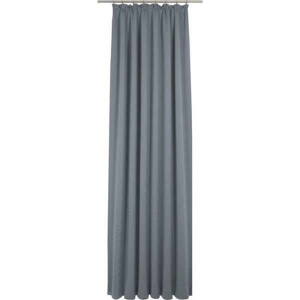 Adam Vorhang Uni Collection light (1 St), Kräuselband, blickdicht, aus 100% Bio-Baumwolle