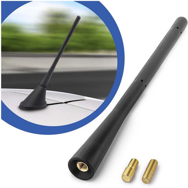 Adapter Universe Auto Radio Stab Dach Antenne 17cm Triplex FM AM GPS KFZ Hifi PKW Stabantenne