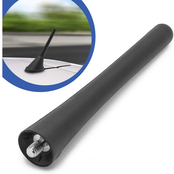 Adapter Universe Kurz Stab Dach Antenne 10cm M5 16V Auto Radio FM AM GPS GSM Navi Stabantenne