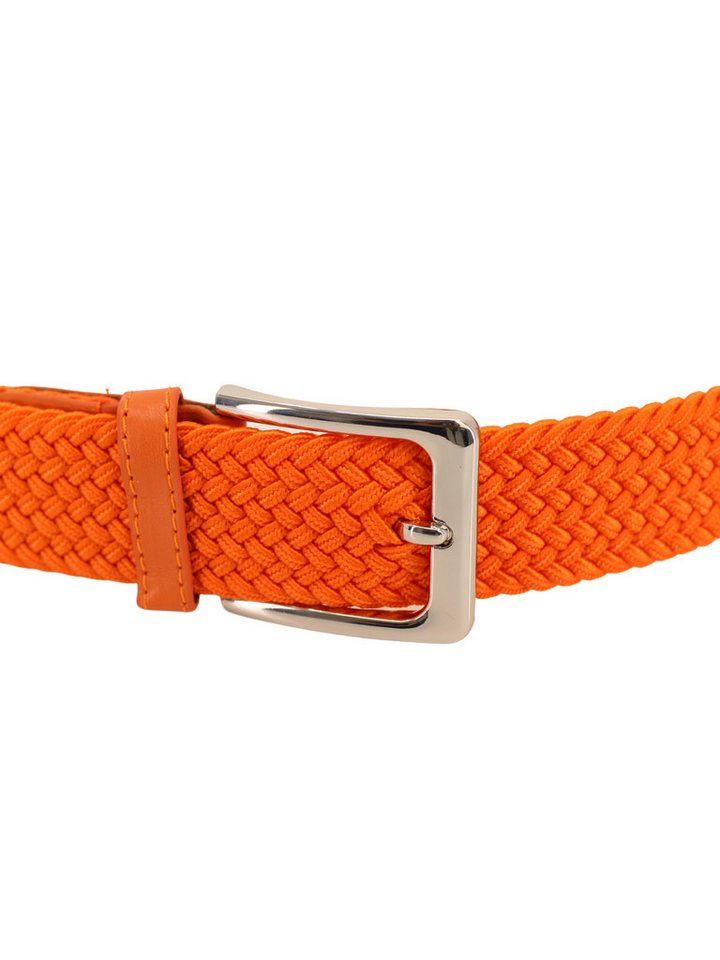 Adel Accessoires Flechtgürtel Unisex Flechtgürtel – Elastisch, 3,5 cm breit, in 15 Farben Dehnbar, ohne Lochsystem, individuell verstellbar – Bild 3 von 3