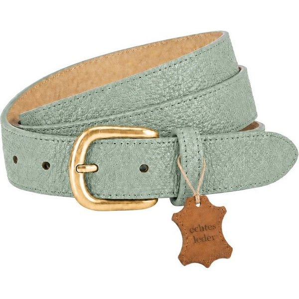 Adel Bags Ledergürtel Damen Gürtel, 3 cm Breit, verschiedene Farben,Hergestellt in Italien