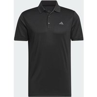 ADIDAS Adi Performance Polo Shirt, Größe L in Schwarz