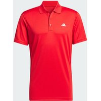 ADIDAS Adi Performance Polo Shirt, Größe M in Rot
