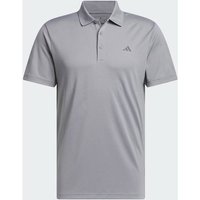 ADIDAS Adi Performance Polo Shirt, Größe L in Grau