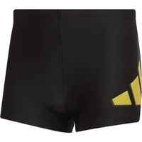 ADIDAS Badehose 3 BARS BX, Größe 0 in Schwarz