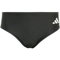 ADIDAS Badehose 3-Streifen, Größe 8 in Schwarz