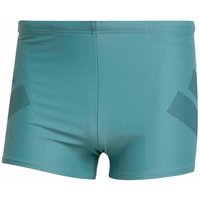 ADIDAS Badehose Big Bars, Größe 5 in Grün