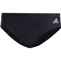 ADIDAS Badehose BLOCK TRUNK, Größe 4 in Schwarz