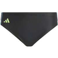ADIDAS Badehose Colorblock, Größe 4 in Grau