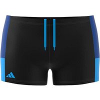 ADIDAS Badehose Colorblock Swim, Größe 4 in Schwarz