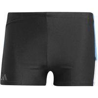 ADIDAS Badehose Colorblock Swim, Größe 8 in Schwarz