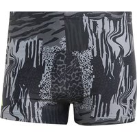 ADIDAS Badehose Performance Graphic, Größe 5 in Grau