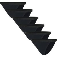 ADIDAS adidas Damen, Slip, 6er Pack - Sport Active Essential , Bikini, Unterwäsche, Logo, uni, Größe XL in Schwarz