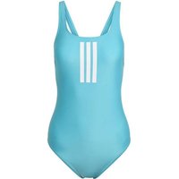 ADIDAS Damen Badeanzug 3-Streifen, Größe 42 in Türkis