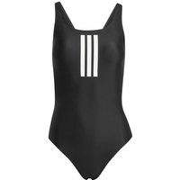 ADIDAS Damen Badeanzug 3-Streifen V-Back, Größe 32 in Schwarz