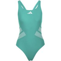 ADIDAS Damen Badeanzug Logo C-Back, Größe 46 in Grün