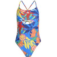 ADIDAS Damen Badeanzug MEXICANA FLORALS, Größe 36 in Braun