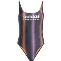 ADIDAS Damen Badeanzug Tiro U-Back, Größe 42 in Braun