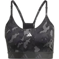 ADIDAS Damen BH AER LS TF AOP, Größe L in Grau