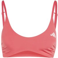 ADIDAS Damen BH Leicht stützender Optime Essentials Workout BH, Größe XL in Rot