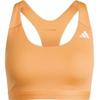 ADIDAS Damen BH Optime Essentials Workout Medium, Größe L in Braun