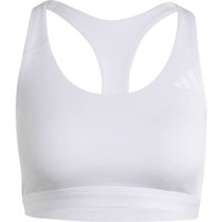 ADIDAS Damen BH Optime Essentials Workout Medium, Größe S in Weiß
