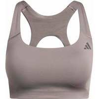 ADIDAS Damen BH Optime Workout Medium Support BH, Größe S in Braun