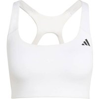 ADIDAS Damen BH Optime Workout Medium Support BH, Größe XL in Weiß