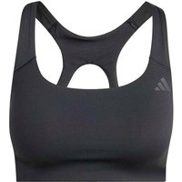 ADIDAS Damen BH Optime Workout Medium Support BH, Größe L in Schwarz