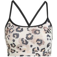 ADIDAS Damen BH Powerreact Essentials mit leichtem Halt und Print, Größe L/CD in Pink