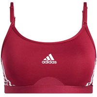 ADIDAS Damen BH TRN LS 3S B, Größe S in Rot