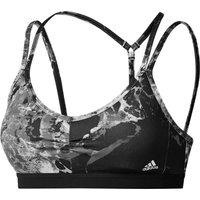 ADIDAS Damen BH YO ESS LS AOP B, Größe XS in Schwarz