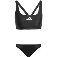 ADIDAS Damen Bikini 3-Streifen V-Back, Größe 34 in Schwarz