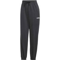 ADIDAS Damen Hose Essentials Linear French Terry Cuffed, Größe M in Grau