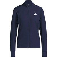 ADIDAS Damen Jacke PERFORMANCE TEXTURE FULL ZIP, Größe XL in Blau