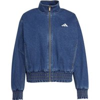ADIDAS Damen Jacke STADIUM JEANS, Größe XS in Blau