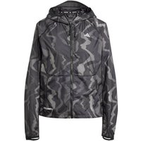 ADIDAS Damen Jacke Ultimate WIND.RDY, Größe L in Grau