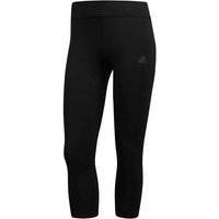 ADIDAS Damen Lauftights "Response 3/4", Größe XS in Schwarz