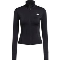 ADIDAS Damen Rolli Optime Essentials Full-Zip, Größe S in Schwarz