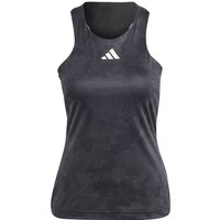 ADIDAS Damen Shirt PARIS Y-TANK, Größe L in Grau
