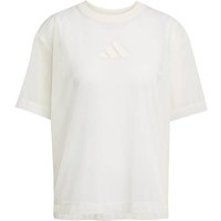 ADIDAS Damen Shirt Soft Lux Mesh, Größe XXS in Weiß