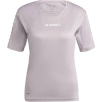 ADIDAS Damen Shirt TERREX Multi, Größe XS in Silber