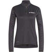 ADIDAS Damen Shirt TERREX Multi Half-Zip, Größe S in Schwarz