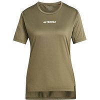 ADIDAS Damen Shirt Terrex Multi, Größe S in Braun